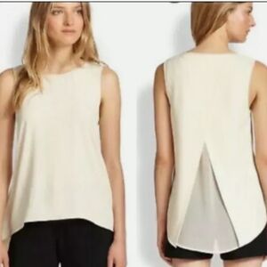Rag & Bone Harper Ivory Sleeveless Top
